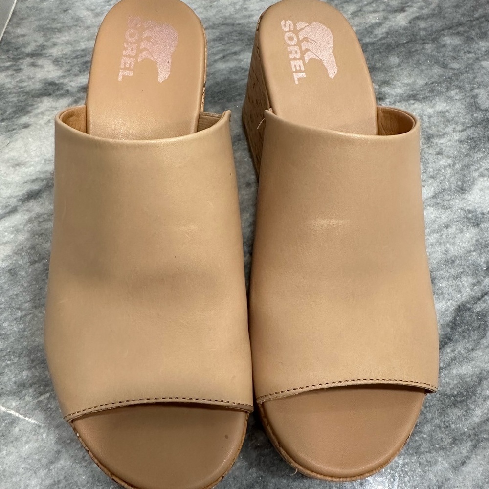 Sorel wedge sandals
